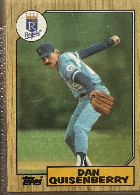 1987 Topps - Dan Quisenberry #714