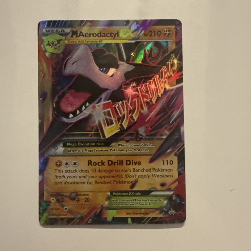 M Aerodactyl-EX XY98 Holo Mega Ultra Rare | XY Black Star Promo | Pokémon TCG